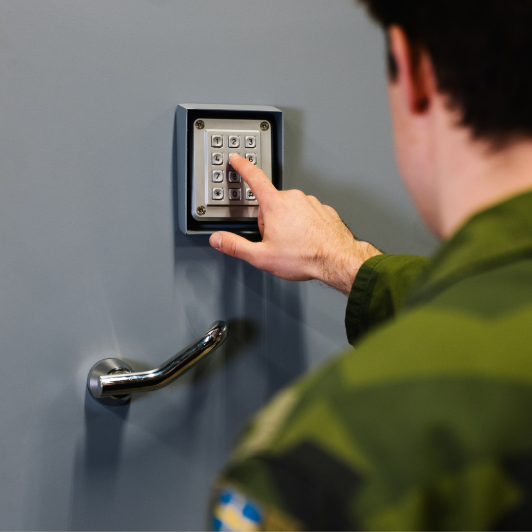 Mobils Strongroom M/25 För civila vapentransporter